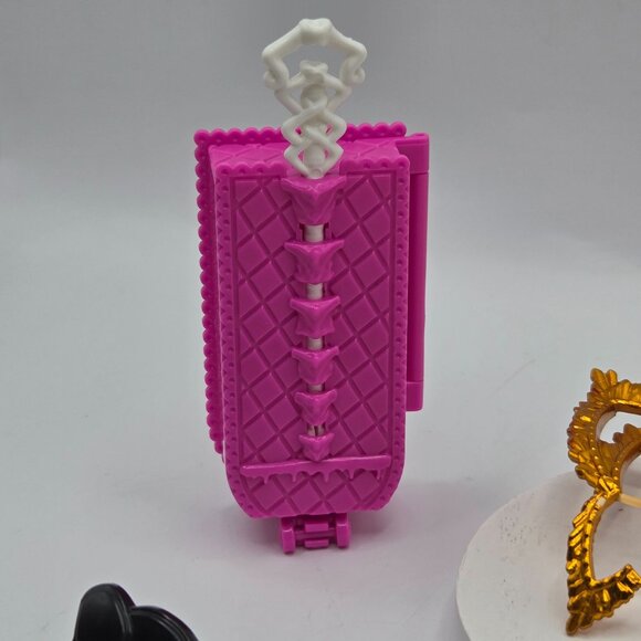 Monster High Luna Mothews Gold Butterfly Headband & Skelita Calaveras Scaris Sui - Picture 8 of 8